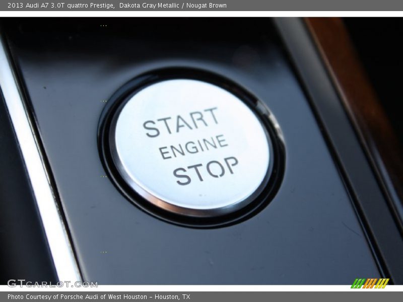 Dakota Gray Metallic / Nougat Brown 2013 Audi A7 3.0T quattro Prestige
