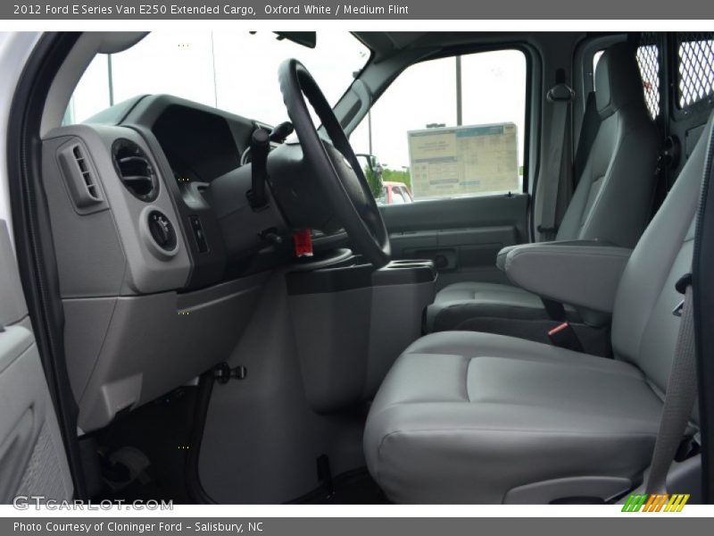 Oxford White / Medium Flint 2012 Ford E Series Van E250 Extended Cargo