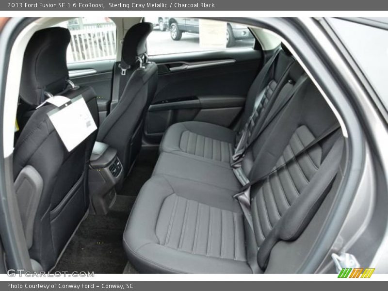 Rear Seat of 2013 Fusion SE 1.6 EcoBoost