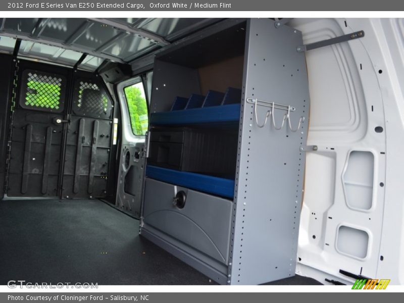 Oxford White / Medium Flint 2012 Ford E Series Van E250 Extended Cargo