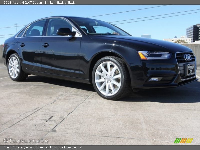 Brilliant Black / Black 2013 Audi A4 2.0T Sedan