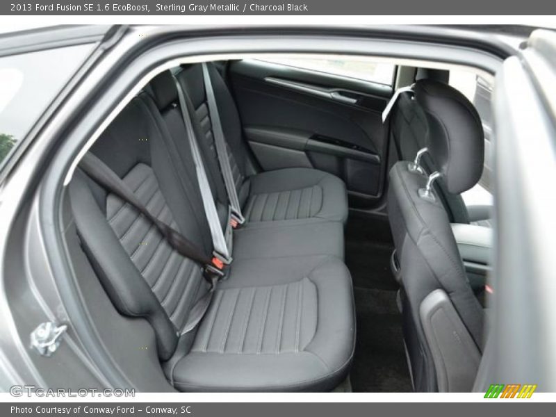 Sterling Gray Metallic / Charcoal Black 2013 Ford Fusion SE 1.6 EcoBoost