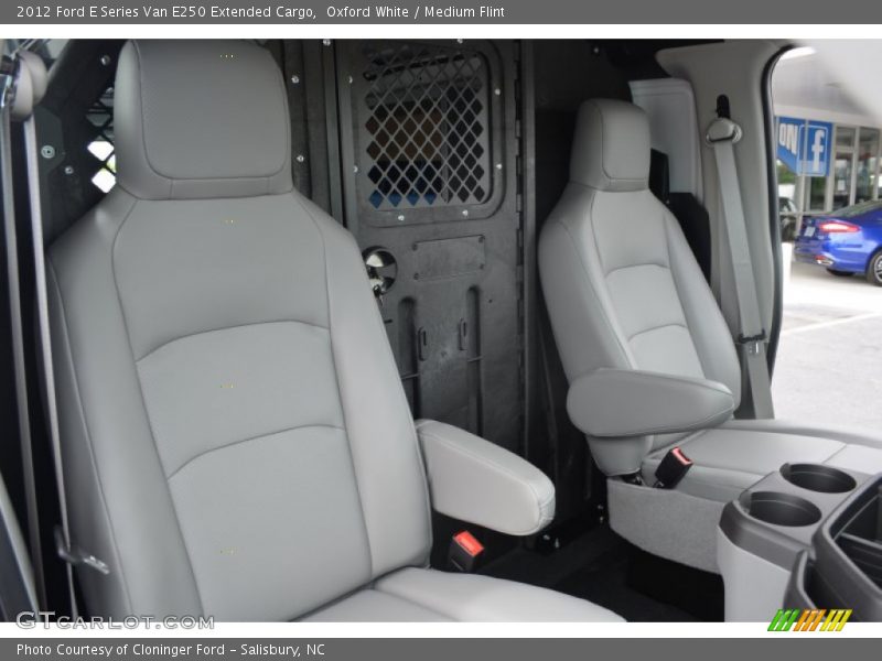 Oxford White / Medium Flint 2012 Ford E Series Van E250 Extended Cargo