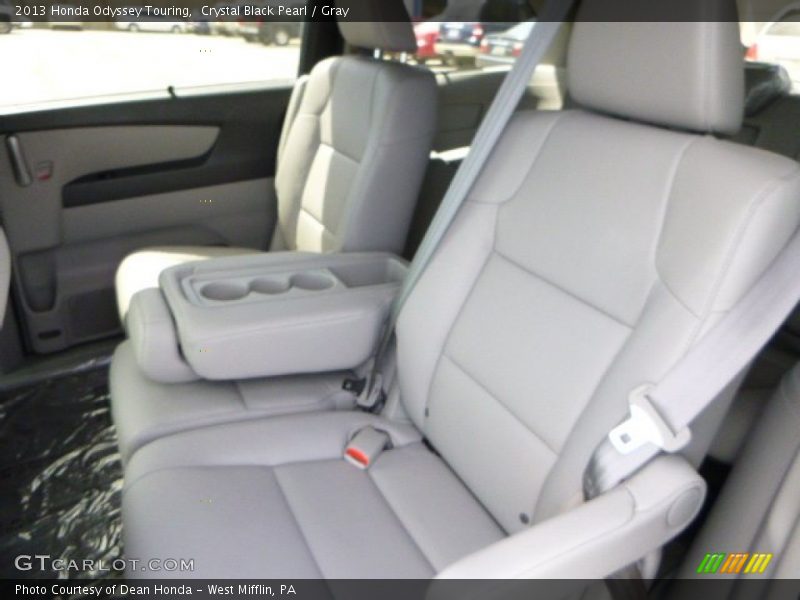 Crystal Black Pearl / Gray 2013 Honda Odyssey Touring