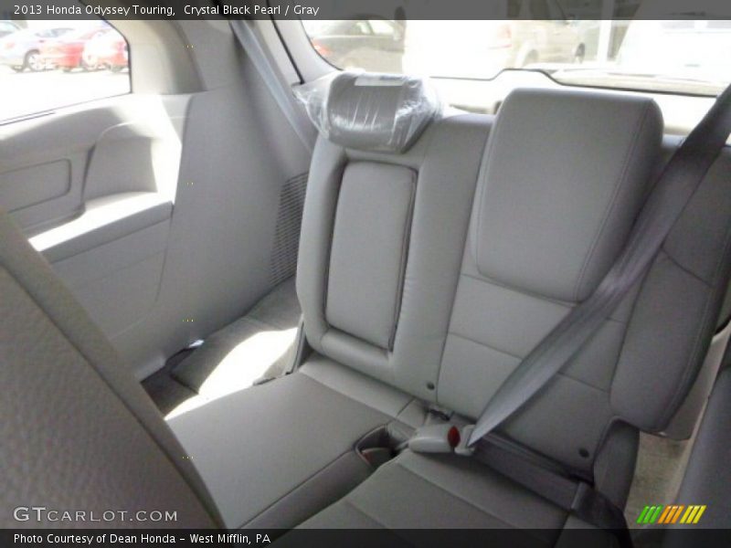 Crystal Black Pearl / Gray 2013 Honda Odyssey Touring