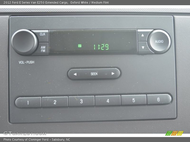 Oxford White / Medium Flint 2012 Ford E Series Van E250 Extended Cargo
