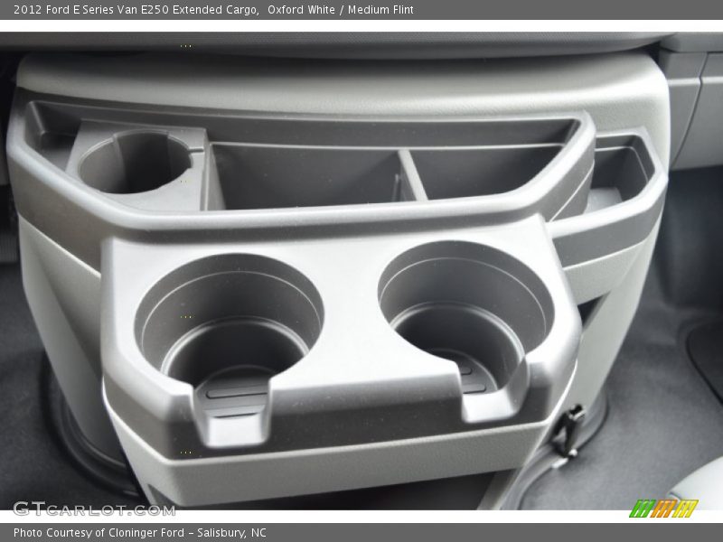 Oxford White / Medium Flint 2012 Ford E Series Van E250 Extended Cargo