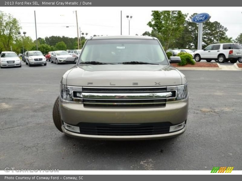 Mineral Gray Metallic / Dune 2013 Ford Flex SEL