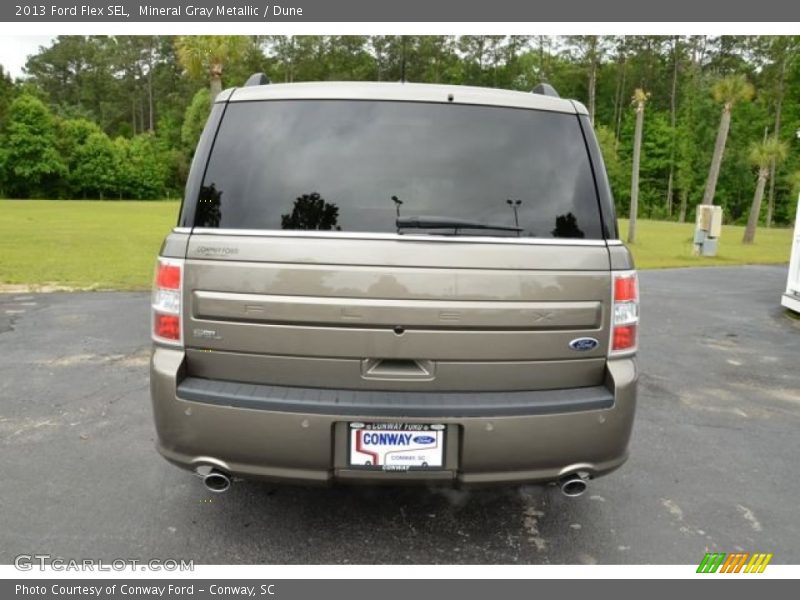 Mineral Gray Metallic / Dune 2013 Ford Flex SEL