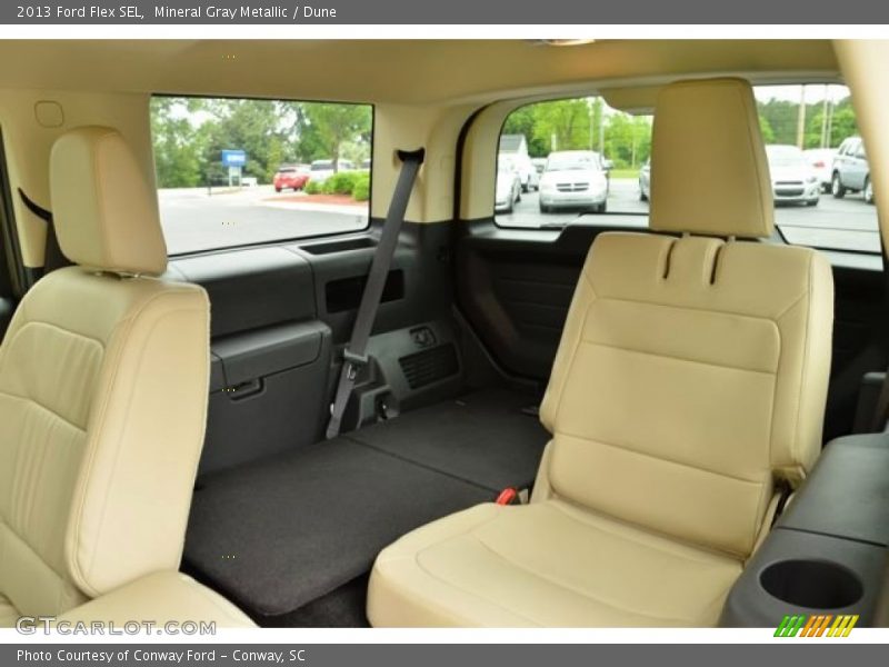 Rear Seat of 2013 Flex SEL