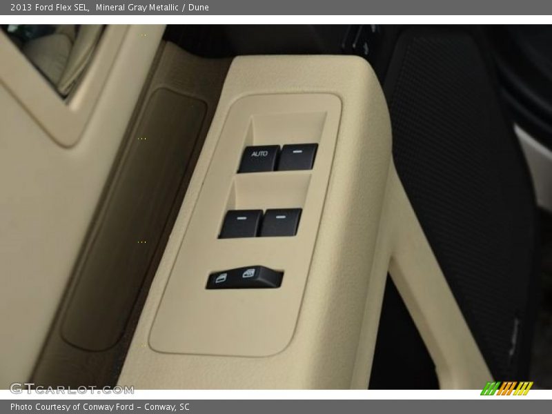 Mineral Gray Metallic / Dune 2013 Ford Flex SEL