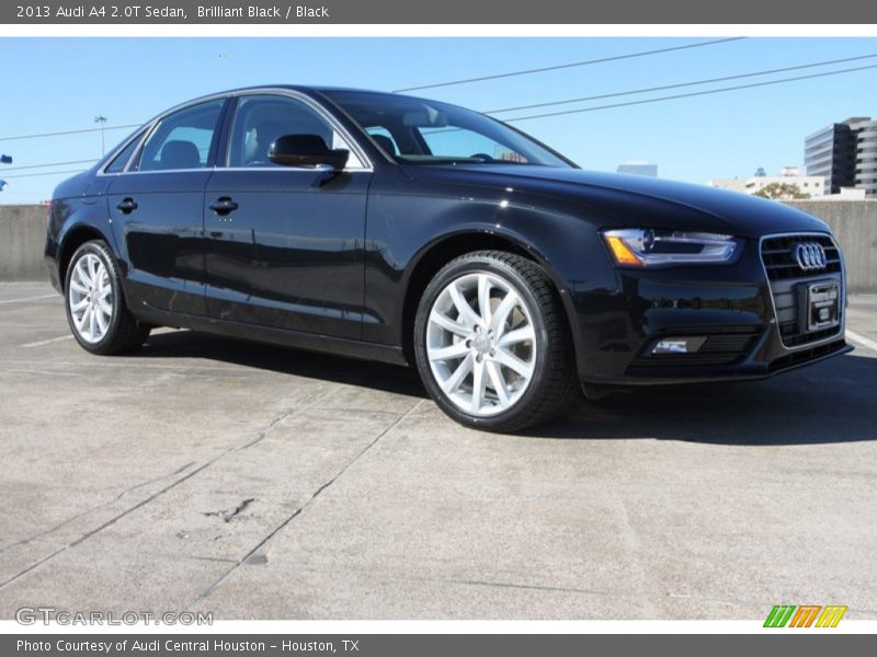 Brilliant Black / Black 2013 Audi A4 2.0T Sedan