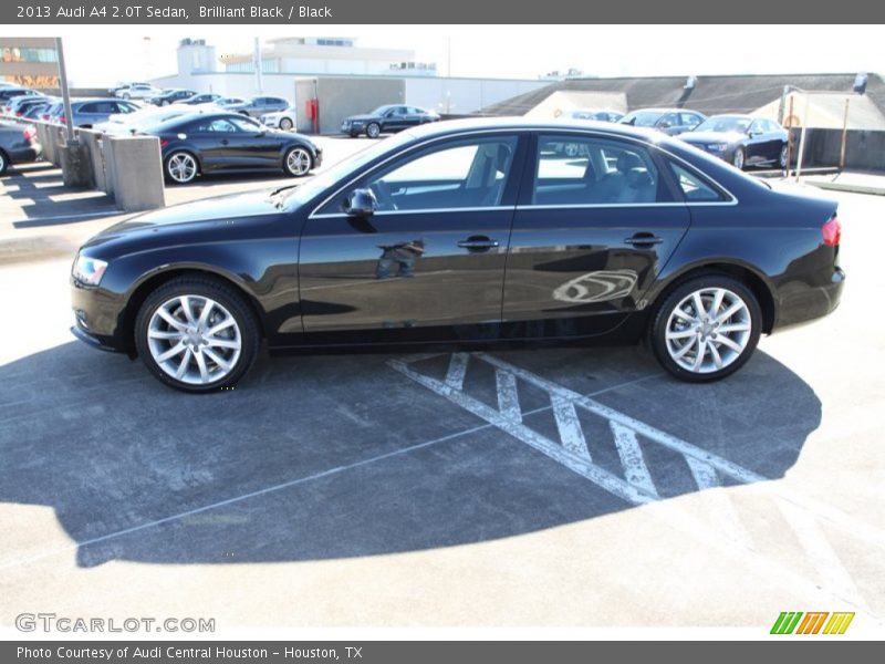 Brilliant Black / Black 2013 Audi A4 2.0T Sedan