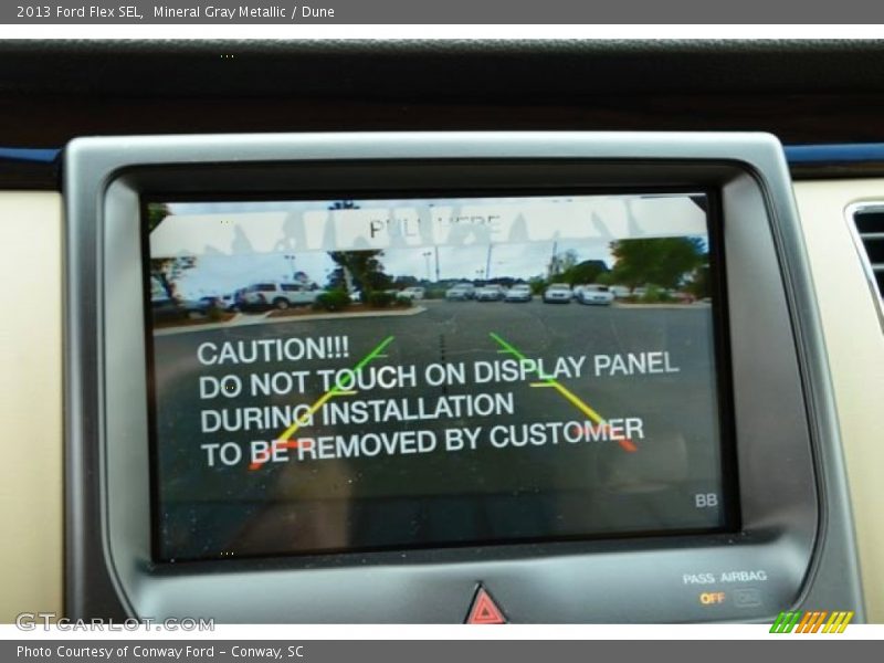 Mineral Gray Metallic / Dune 2013 Ford Flex SEL