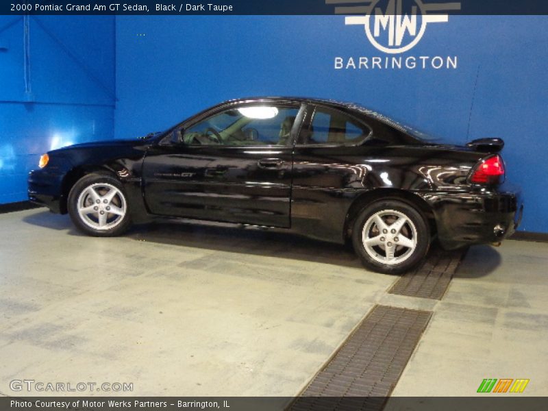 Black / Dark Taupe 2000 Pontiac Grand Am GT Sedan