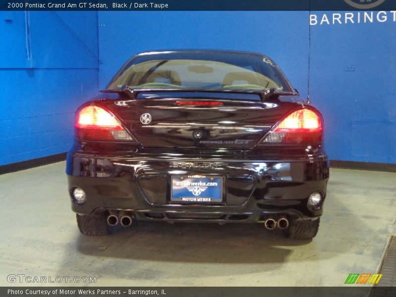 Black / Dark Taupe 2000 Pontiac Grand Am GT Sedan