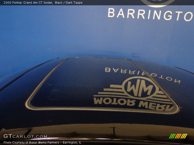 Black / Dark Taupe 2000 Pontiac Grand Am GT Sedan