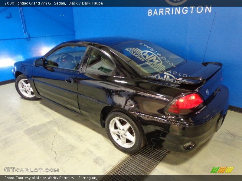 Black / Dark Taupe 2000 Pontiac Grand Am GT Sedan