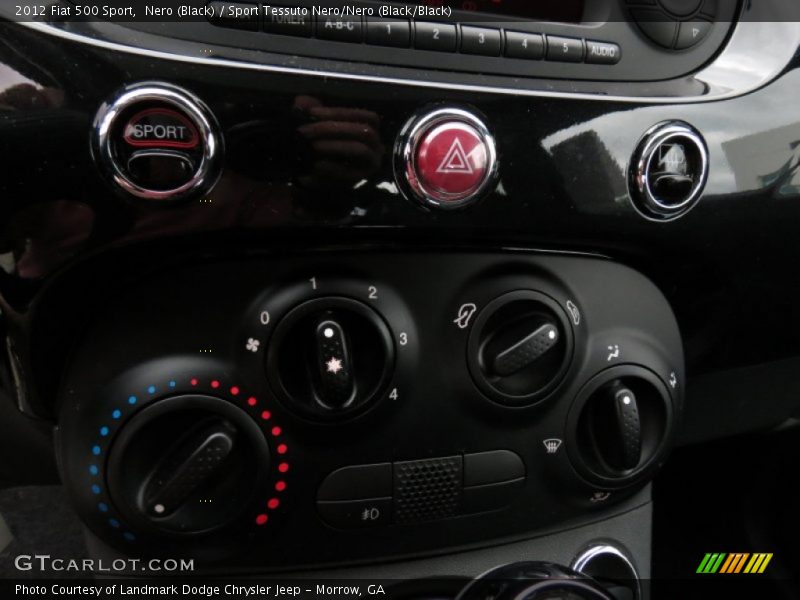 Controls of 2012 500 Sport