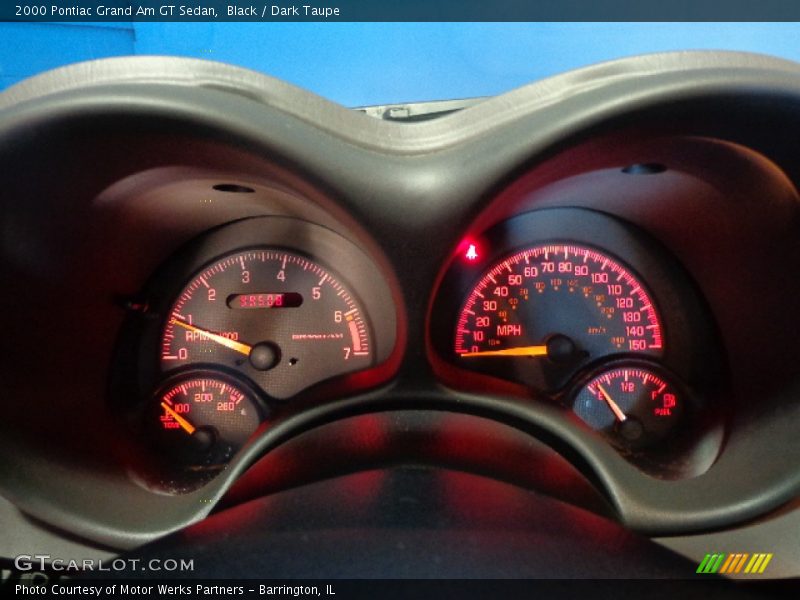  2000 Grand Am GT Sedan GT Sedan Gauges