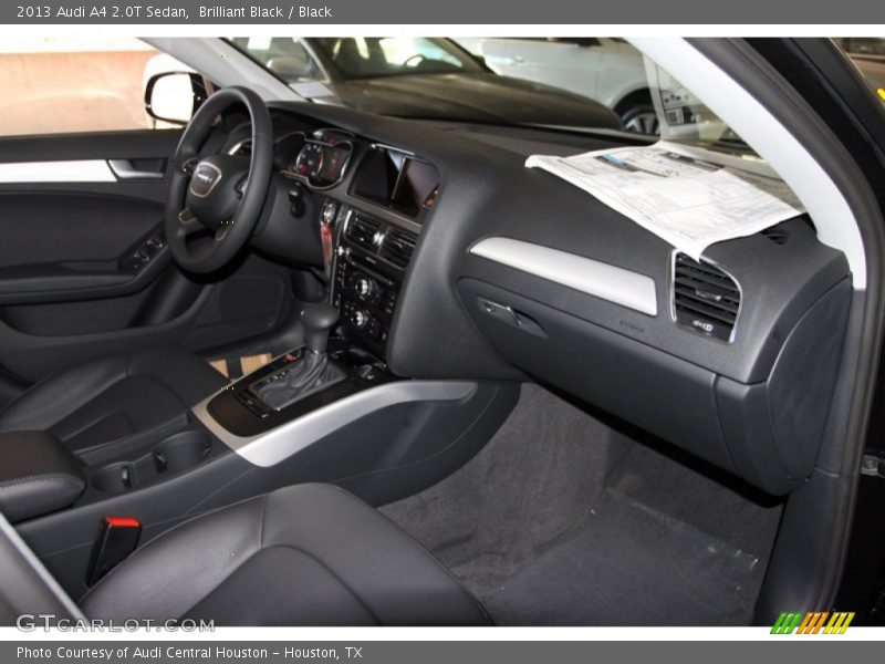 Brilliant Black / Black 2013 Audi A4 2.0T Sedan