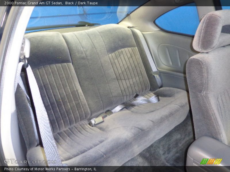 Rear Seat of 2000 Grand Am GT Sedan