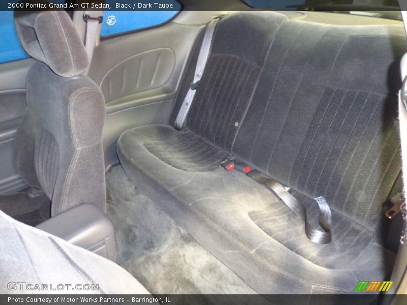 Rear Seat of 2000 Grand Am GT Sedan
