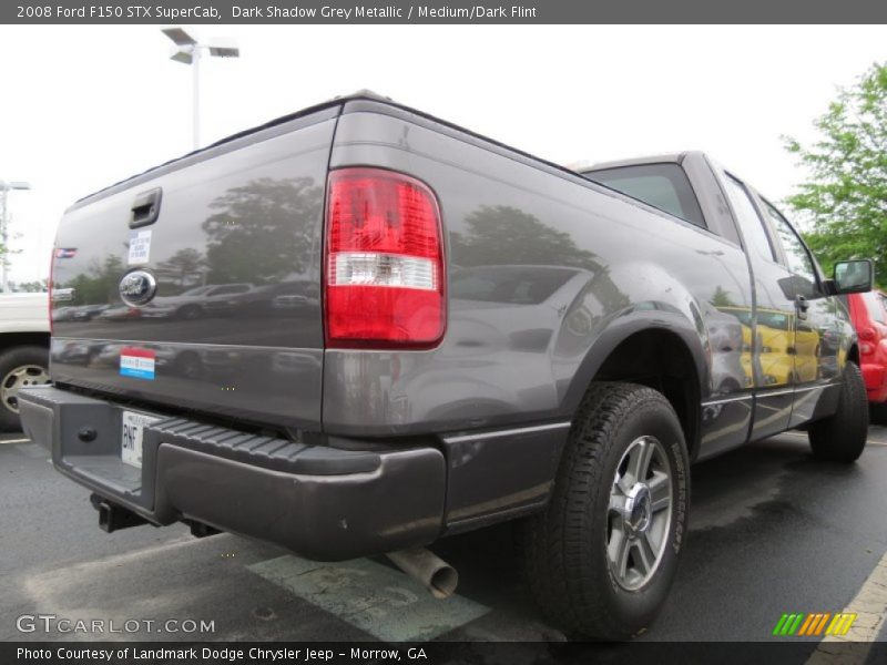 Dark Shadow Grey Metallic / Medium/Dark Flint 2008 Ford F150 STX SuperCab
