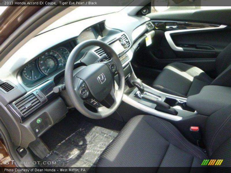 Black Interior - 2013 Accord EX Coupe 