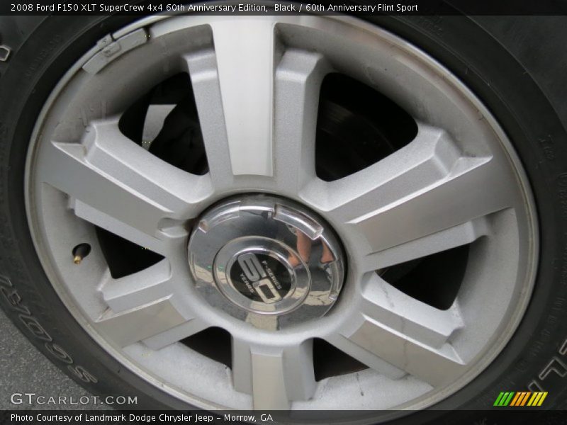 Black / 60th Anniversary Flint Sport 2008 Ford F150 XLT SuperCrew 4x4 60th Anniversary Edition