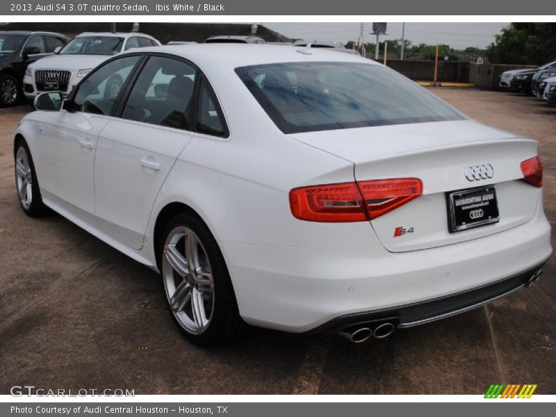 Ibis White / Black 2013 Audi S4 3.0T quattro Sedan