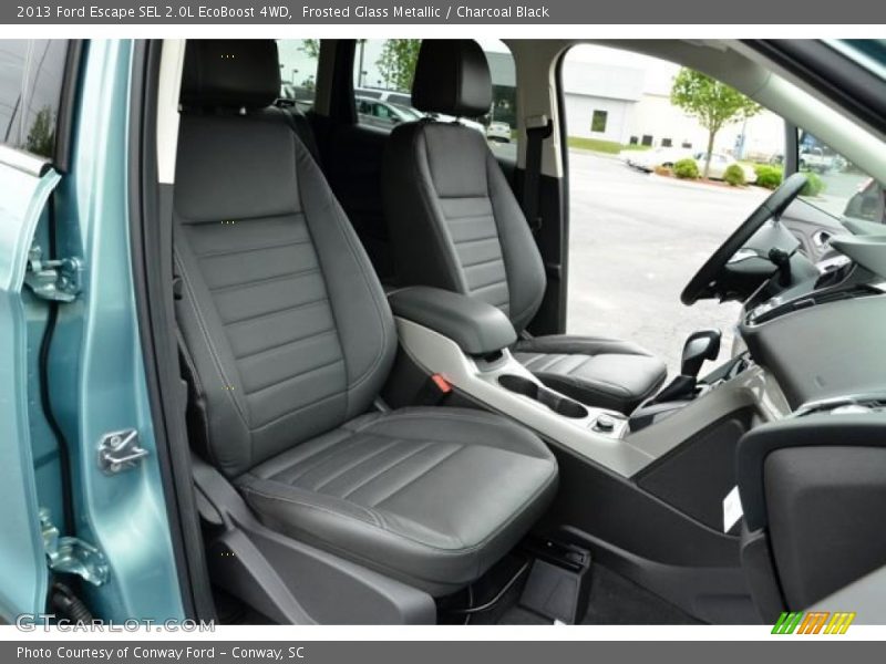  2013 Escape SEL 2.0L EcoBoost 4WD Charcoal Black Interior
