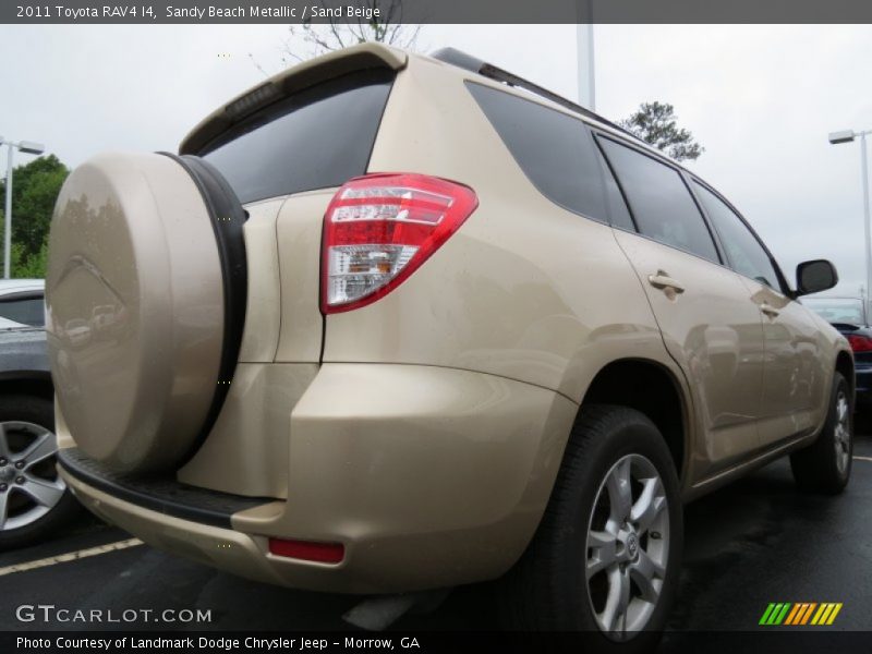 Sandy Beach Metallic / Sand Beige 2011 Toyota RAV4 I4