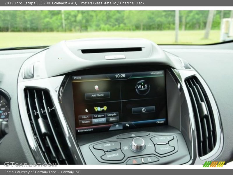 Controls of 2013 Escape SEL 2.0L EcoBoost 4WD