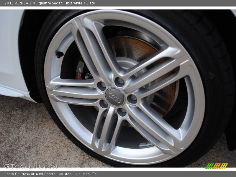 Ibis White / Black 2013 Audi S4 3.0T quattro Sedan