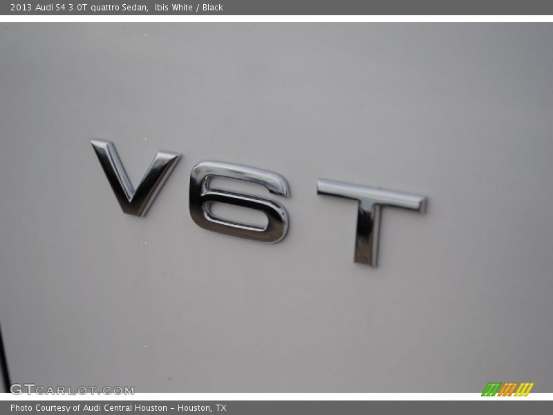 Ibis White / Black 2013 Audi S4 3.0T quattro Sedan