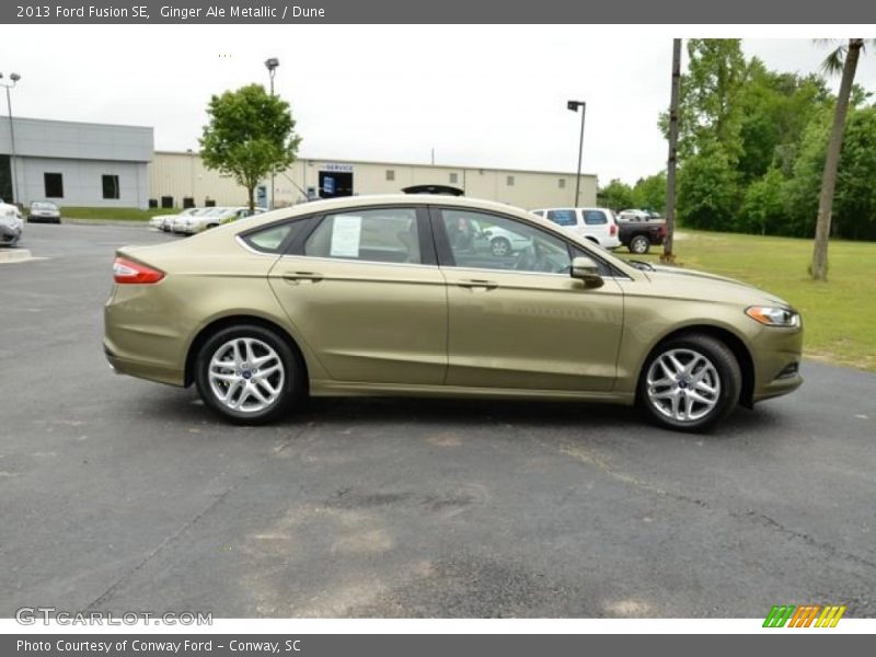  2013 Fusion SE Ginger Ale Metallic