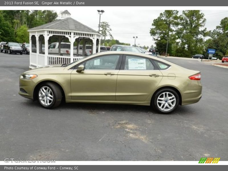  2013 Fusion SE Ginger Ale Metallic