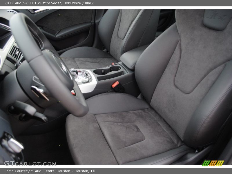 Ibis White / Black 2013 Audi S4 3.0T quattro Sedan