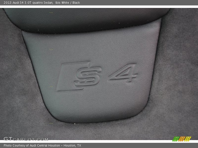Ibis White / Black 2013 Audi S4 3.0T quattro Sedan