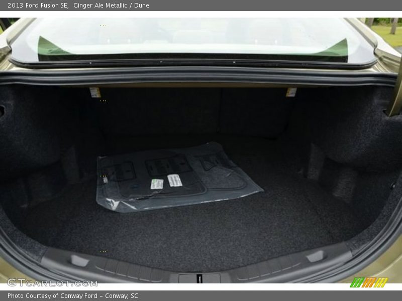 Ginger Ale Metallic / Dune 2013 Ford Fusion SE