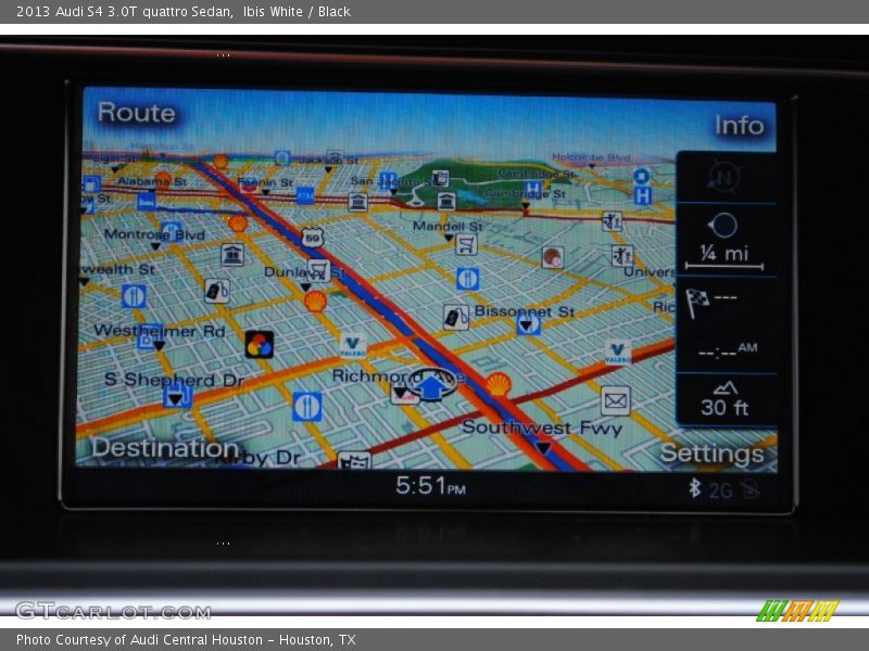 Ibis White / Black 2013 Audi S4 3.0T quattro Sedan