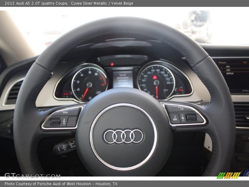 Cuvee Silver Metallic / Velvet Beige 2013 Audi A5 2.0T quattro Coupe