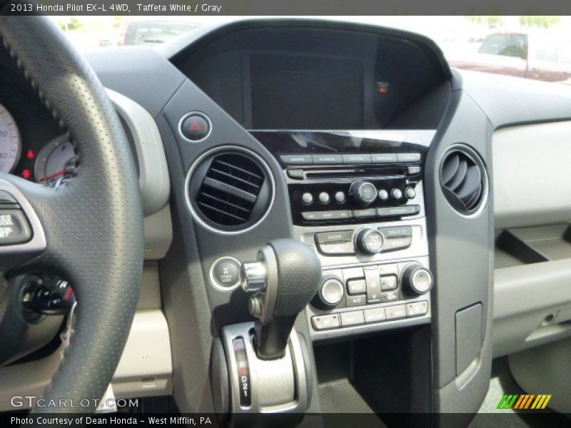 Taffeta White / Gray 2013 Honda Pilot EX-L 4WD