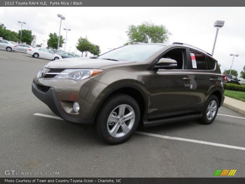 Pyrite Mica / Black 2013 Toyota RAV4 XLE