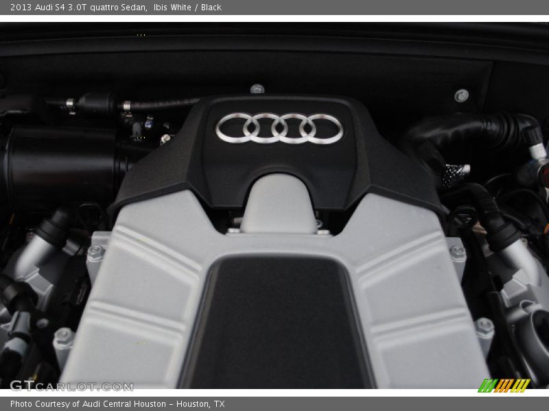 Ibis White / Black 2013 Audi S4 3.0T quattro Sedan