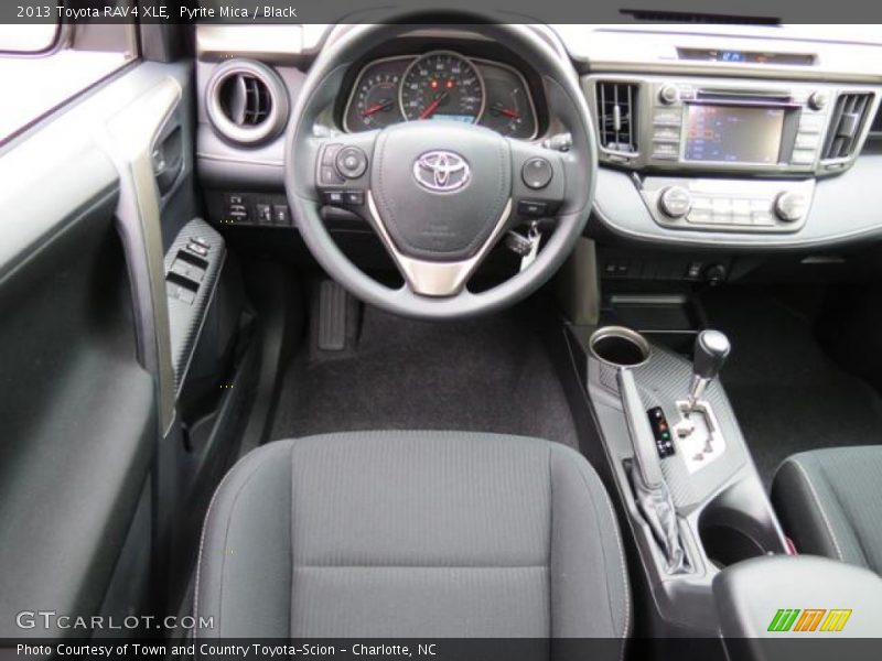 Pyrite Mica / Black 2013 Toyota RAV4 XLE