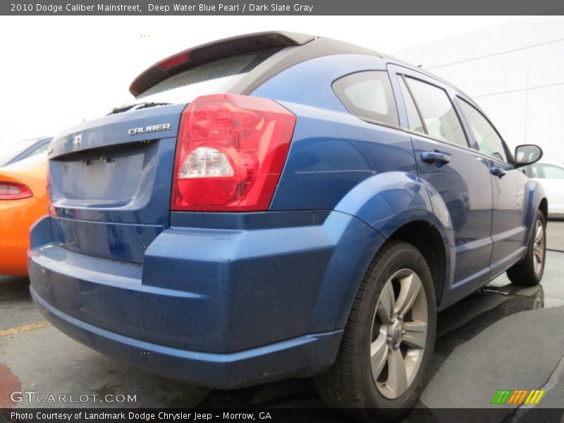 Deep Water Blue Pearl / Dark Slate Gray 2010 Dodge Caliber Mainstreet