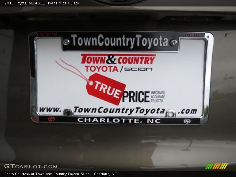 Pyrite Mica / Black 2013 Toyota RAV4 XLE