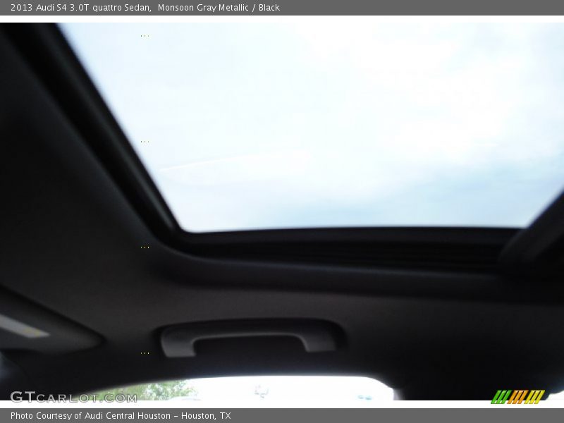 Monsoon Gray Metallic / Black 2013 Audi S4 3.0T quattro Sedan